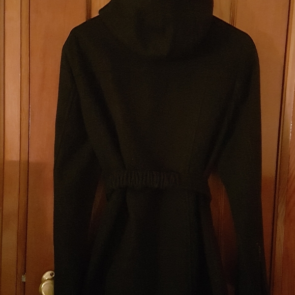 Calvin Klein 80% Wool Dress Coat. - Picture 3 of 5